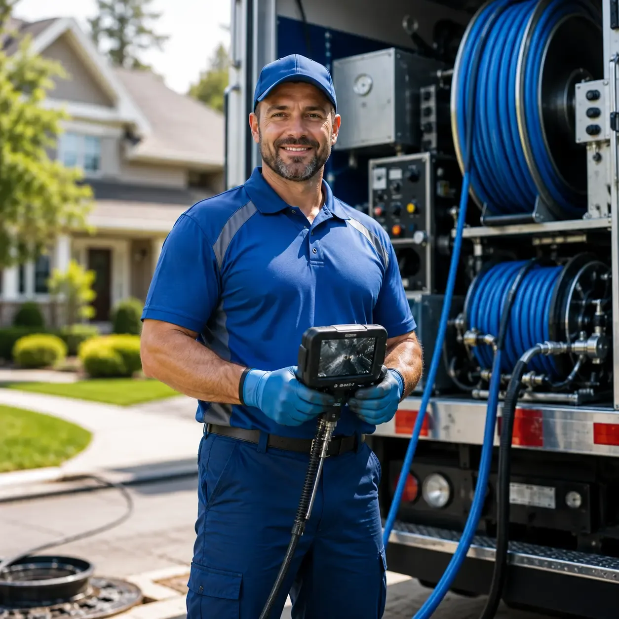 Local outdoor drain cleaning specialists in Long Pond, PA